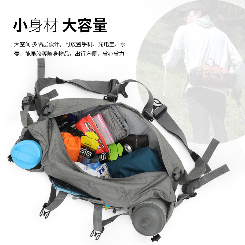 INOXTO イーグル柄 アウトドア ウエストバッグ 通気性 多層式 登山用 水筒 フィットネス 旅行 タクティカルバッグ アウトドア スポーツバッグ|undefined