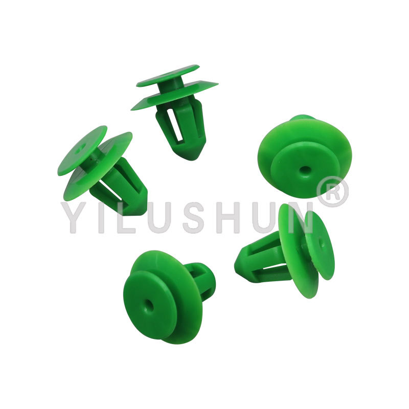 Aplicable a Mercedes Benz xinyida al por mayor panel de la puerta del coche guardia rueda ceja hebilla clip hebilla de nylon d501