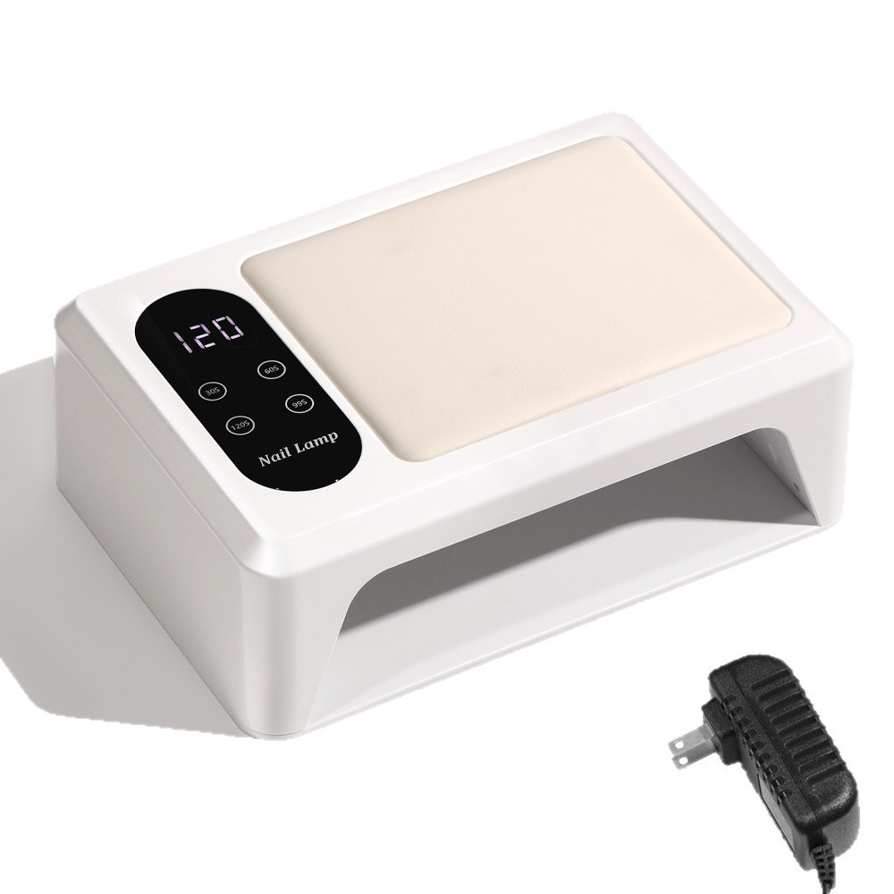 Lámpara de terapia de uñas multifuncional 96 lámpara gran espacio de máquina de terapia de uñas de goma de manivela