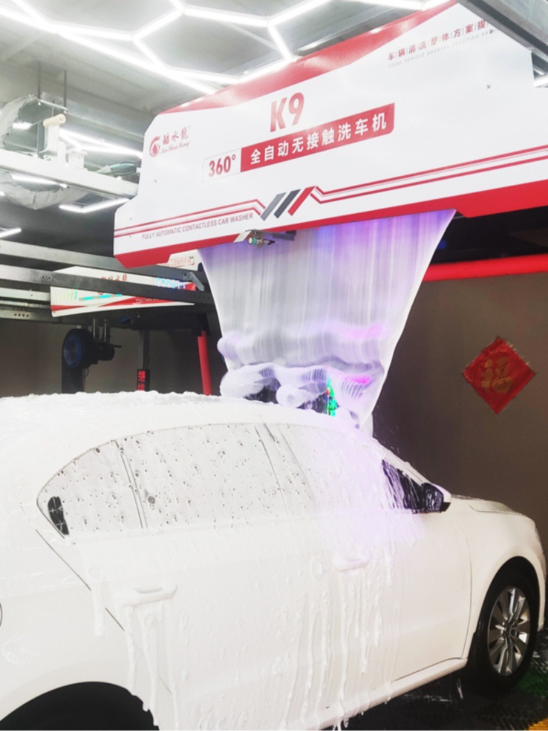 Fully Automatic Contactless Car Wash That Won'T Damage the Paint, 24-Hour Unattended Operation, Scan Code, Manufacturer-Customized High-Pressure Car Wash Machine