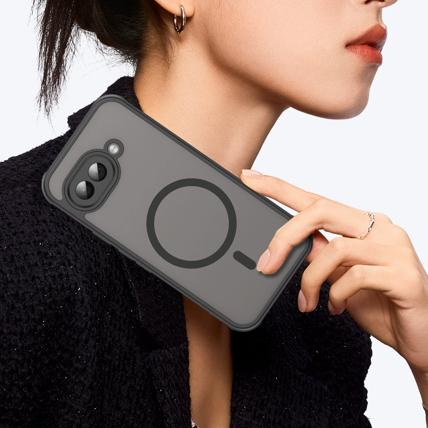 Подходит для Google 9A защитный чехол Pixel9 чехол для мобильного телефона 9Pro ощущение поверхности 9proXL полный набор против падения PC+TPU магнитный всасыватель