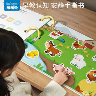 Quiet Hand Tear Cloth Book Early Education Velcro Baby Tear Not Bite 6 Months Baby One Year Old Toy 1 Enlightenment
