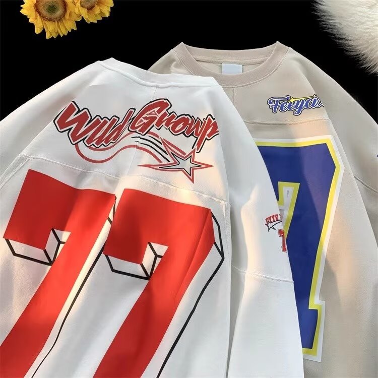 Sudadera de hombre en algodón con logo y estampado de salpicaduras_voghion.com