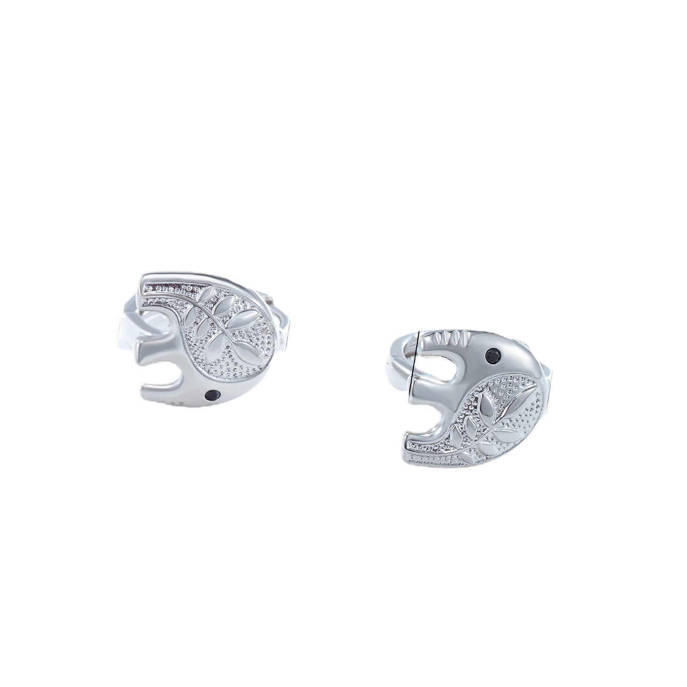 Pendientes Xuping con Forma de Elefante Pequeño y Diamantes Incrustados, Diseño Único, Pendientes Lindos, Joyería de Lujo Ligero con Elementos Animales, Venta al por Mayor