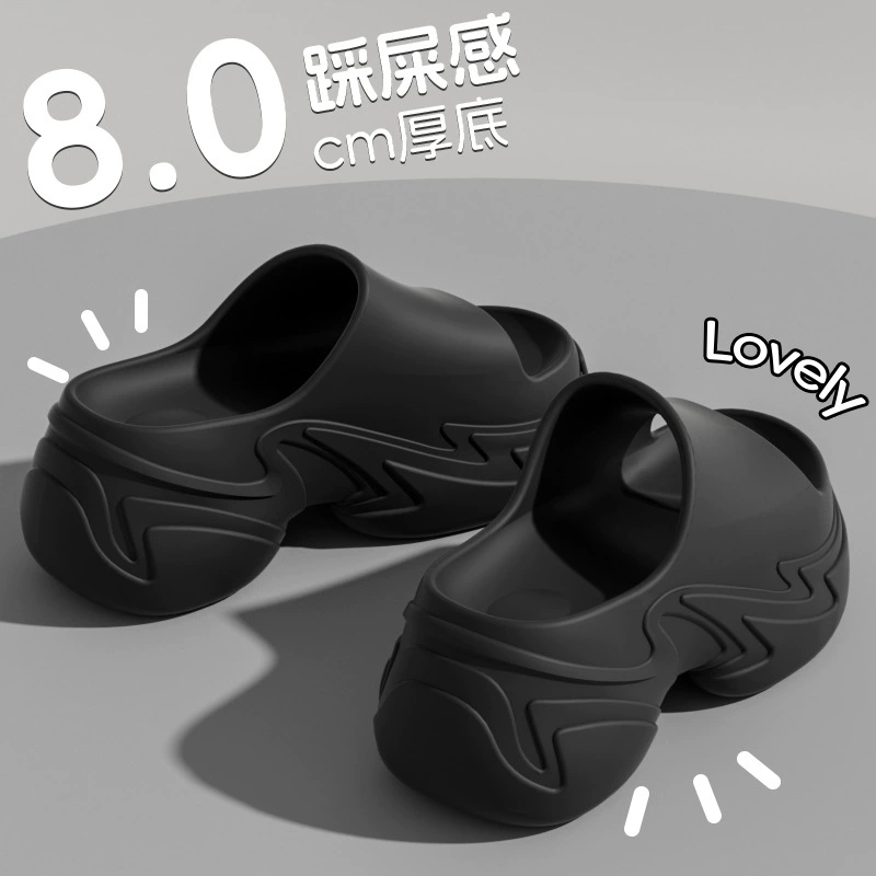 EVA тапочки женские толстые подошвы на улице летом