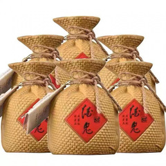 酒鬼酒黄坛品鉴 52度馥郁香型白酒258m/500ml整箱6瓶装保真
