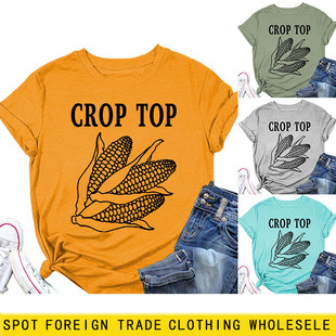 ���R�d�羳���QCROP TOP������ĸӡ���A�I�r�ж���ebay����T��Ů
