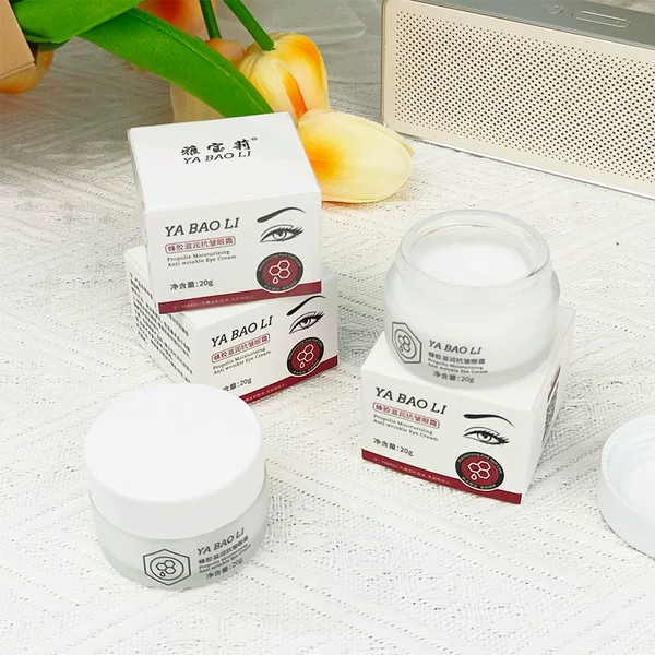 Yabaoli Propolis Moisturizing Anti-Wrinkle Eye Cream Refreshing and Improving Dark Circles Hydrating and Brightening Eye Care Eye Cream