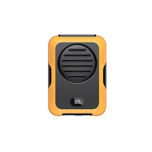  new style hanging neck fan outdoor usb power bank portable waist-mounted leafless waist-mounted fan cross-border