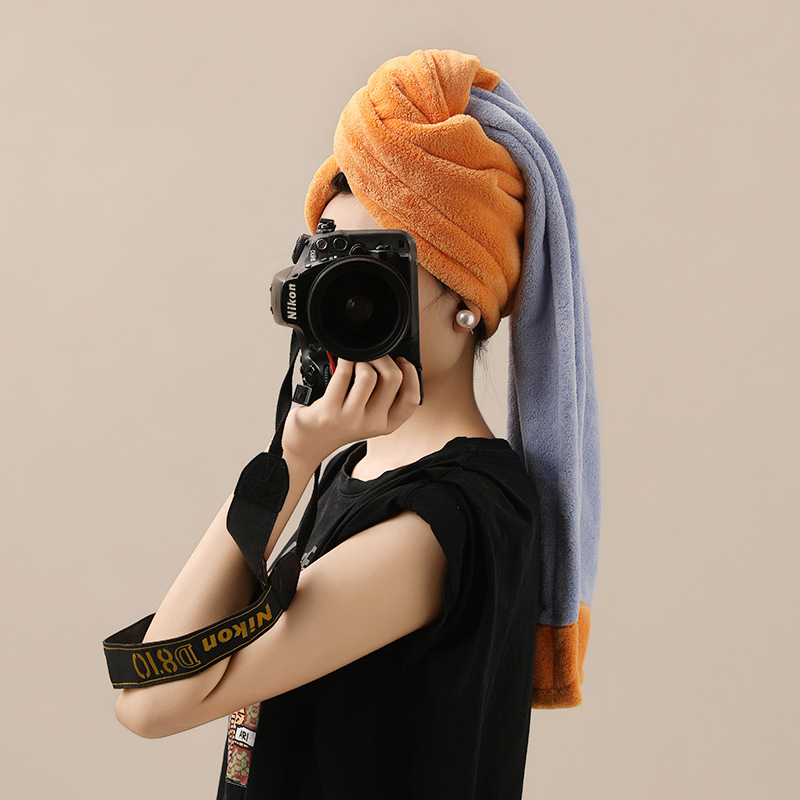 橙兰之约95*30cm / 干发帽单条装