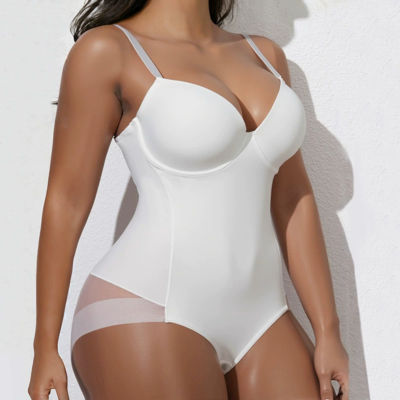Tummy Control Waist Shaping Body Shaper Bra One-Piece Shapew