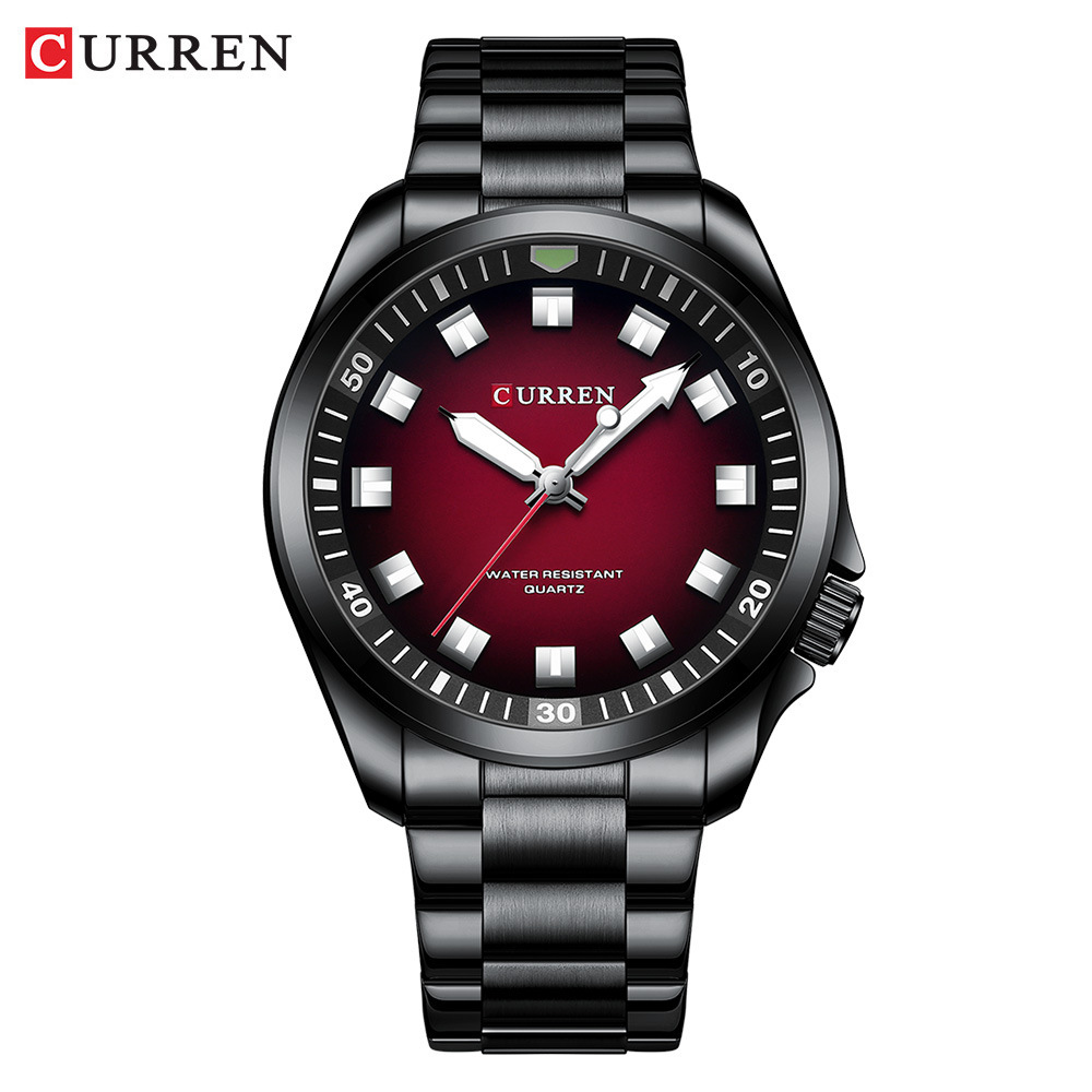 Curren 8451 Kişi Qol Saatı - Kvars, Polad Qayış, Klassik