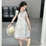 女童夏季儿童飞袖公主裙