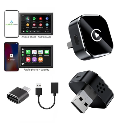 The New Wireless 2-in-1 Carplay Simsiz CarPlay və Android Auto - k18-neutral-black-mirror-extension-cord