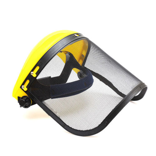 Grass Cutting Hat, Oil Saw Hat, Grass Cutting Machine Safety Helmet, Bush Cutting Machine, Grass Trimmer, Steel Face Protection Mask