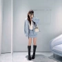 深圳立领新款短裙外套
