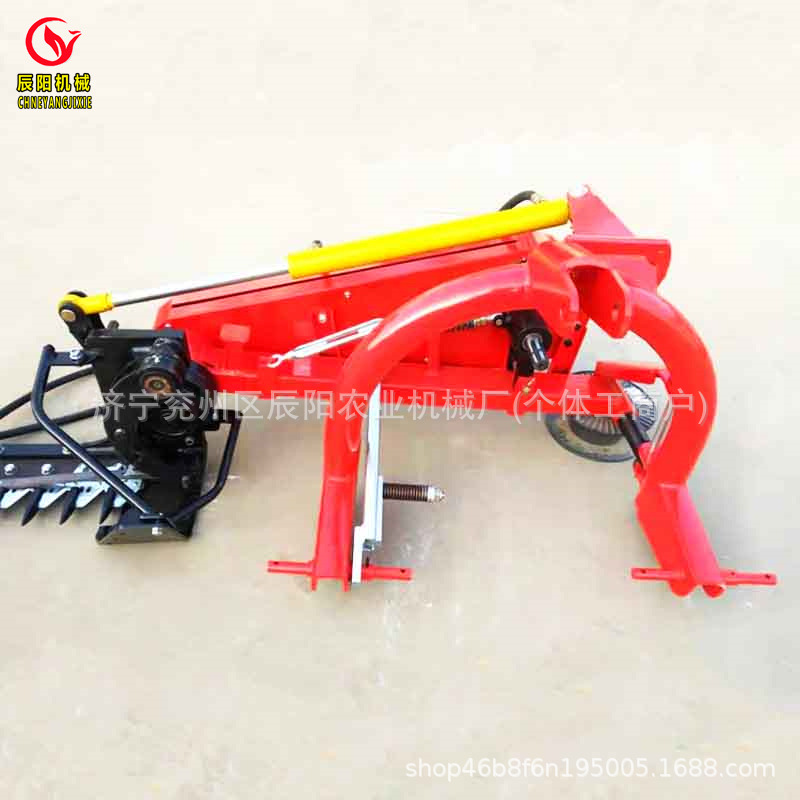 辽宁热销往复式割草机四轮车配套加厚材质中草药牧草棉花收割机