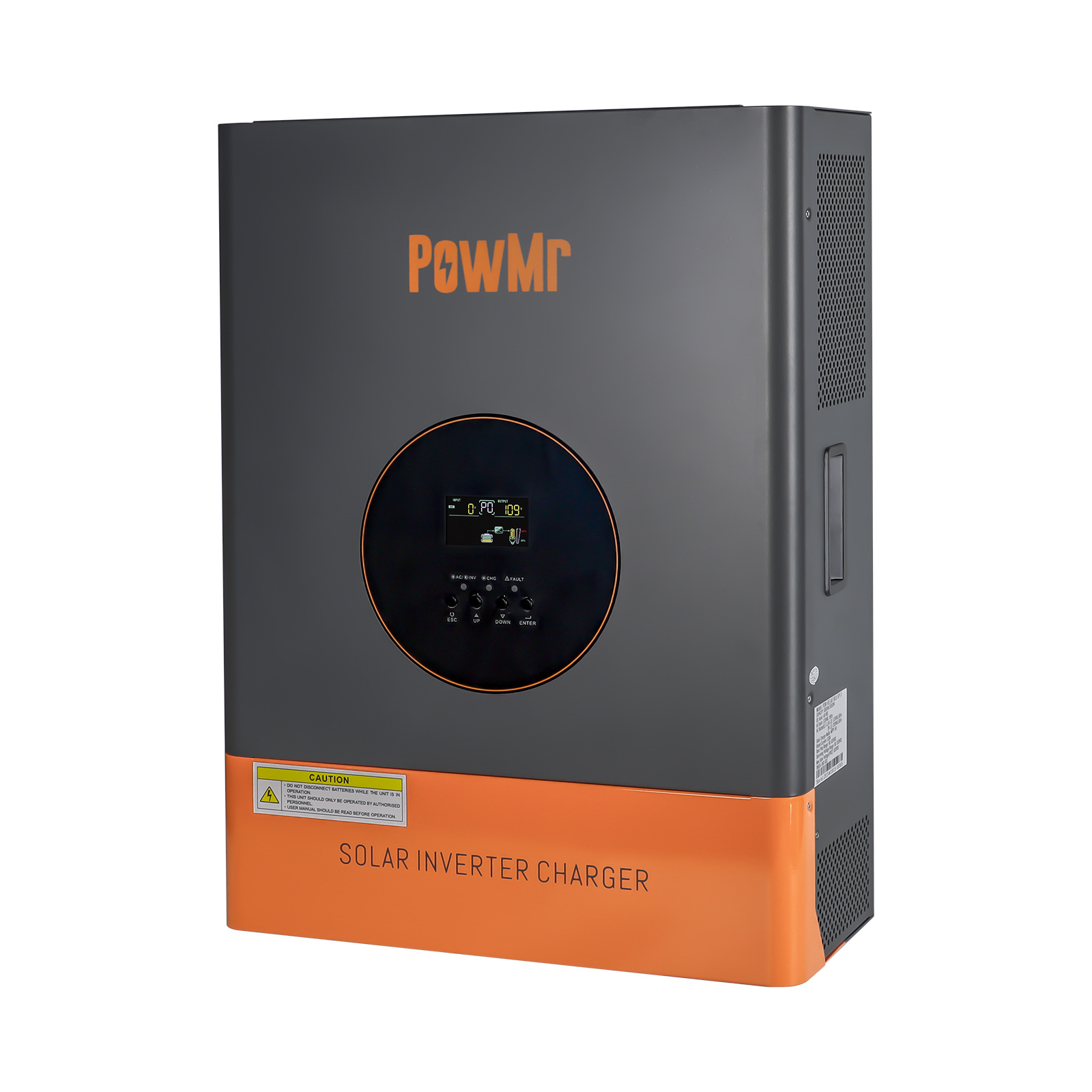 PowMr 5KW110V / 220V inversor de frecuencia de potencia solar de fase dividida fuera de la red controlador inverso todo-en - uno transfronterizo