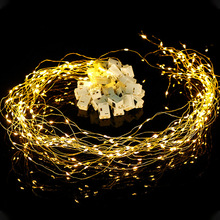 LED灯串灯带蛋糕装饰灯串树灯小彩灯铜线创意鲜花满天星花束插件