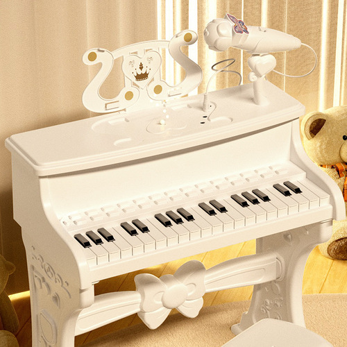 Electronic piano for children, home beginners can play multi-functional musical instrument, baby's children's birthday gift