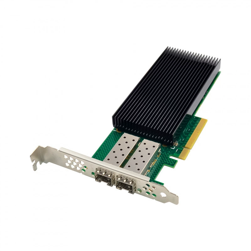Подходит для сетевой карты сервера Intel X540-T2 PCIe x8 двойной оптоволоконный порт 10G RJ45 10G Ethernet
