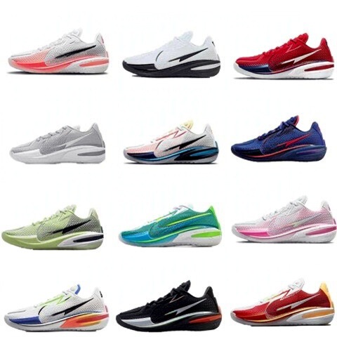 Cross-Border Exclusive Supply of Zoom Gt Cut1 Full-Length Air-Cushioned Wear-Resistant Gtcut1 Practical Basketball Shoes for Men and Women with Shoelaces