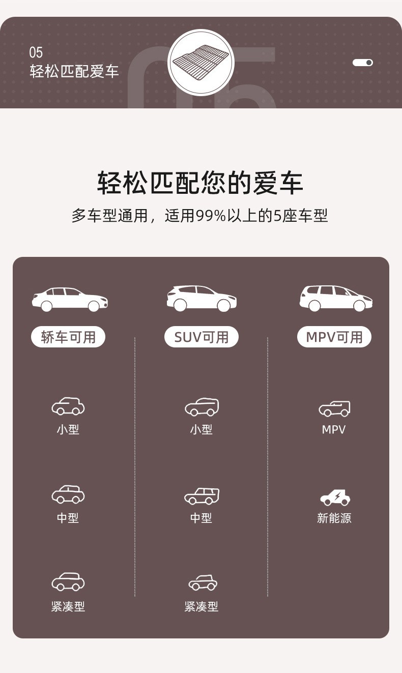 Car Travel Bed, Thickened Portable Non-Inflatable Sleeping Mat for Car Back Seat, Suitable for Sedan and Suv, Foldable Bed Wholesale
