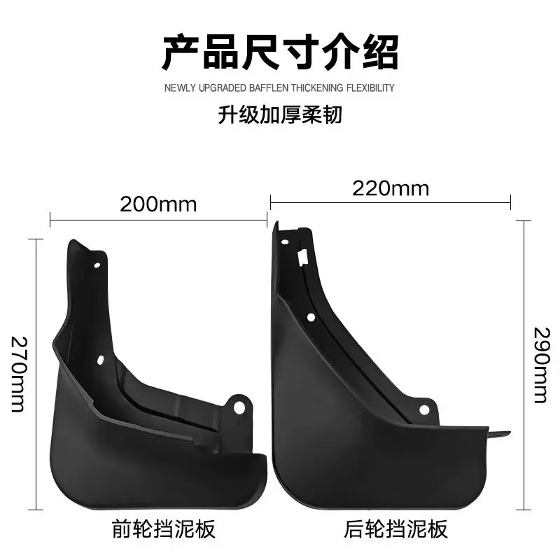 Aplicable a Geely 2021 - 2024 Colorful Coolray Auto Fender Ventas Transfronterizas Comercio Exterior Suministro No.1