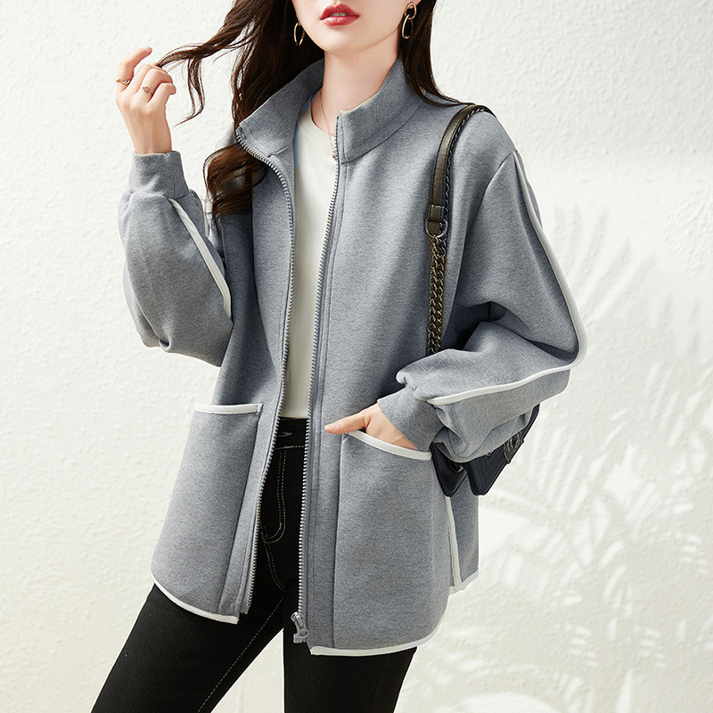 Demi-season autumn sweatshirt
