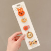 Children's hairgrip for baby, hair accessory, cute curlers, hairpins, no hair damage