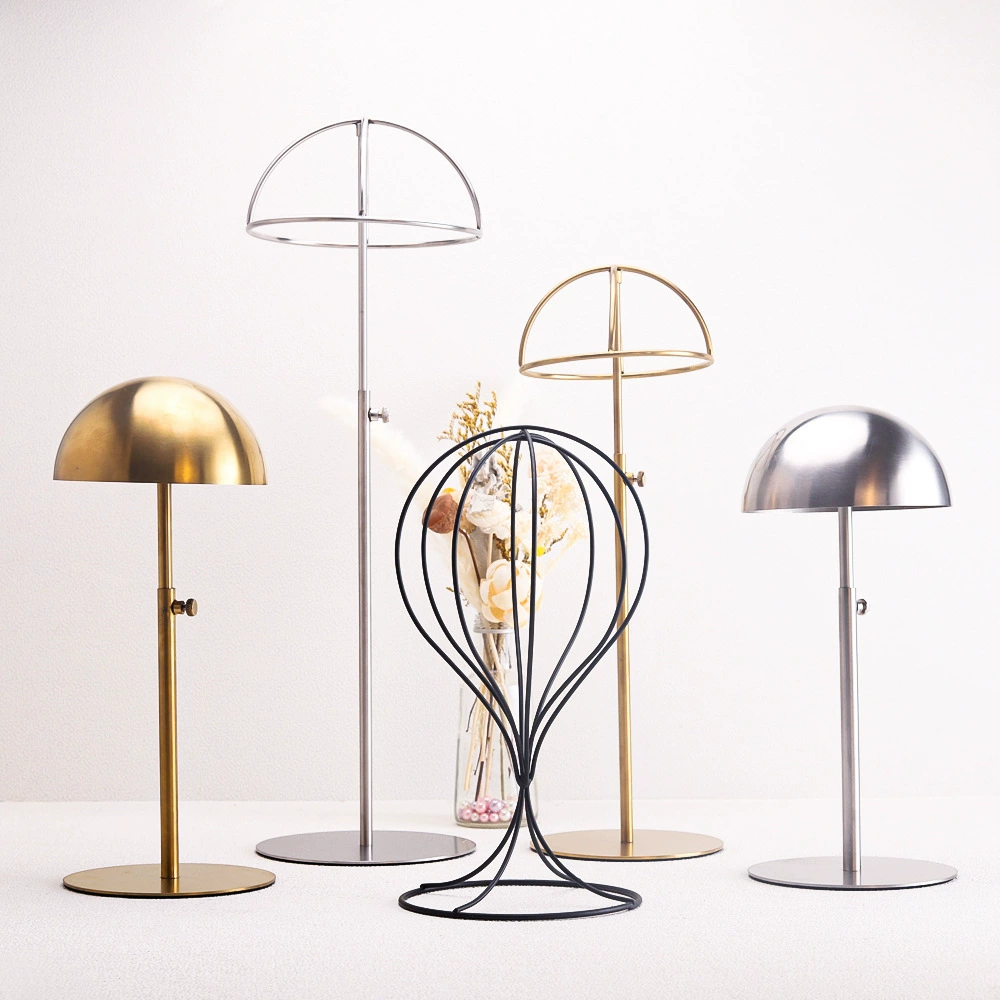 Hat, stand, mannequin head stainless steel for commercial use, new collection