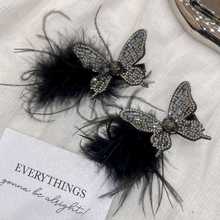 【萤火虫鸭嘴夹】轻盈灵动蝴蝶羽毛刘海夹新款发卡碎发夹发卡发饰