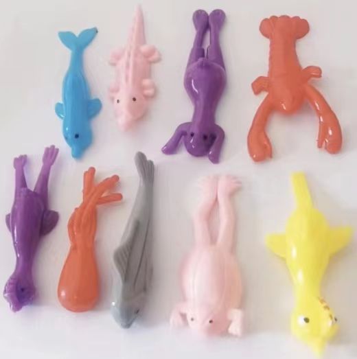 Catapulta polluelo pared pegajosa catapulta polluelo descompresión Turquía juguete para niños Red rojo catapulta polluelo en stock