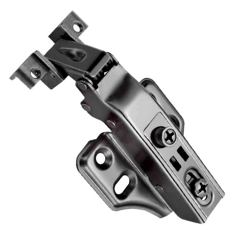 Трехсегментный демпфирование шарнира под нулевым углом с толстой тонкой алюминиевой рамой универсальный небольшой угол буфера минималистичный стеклянный дверной лист