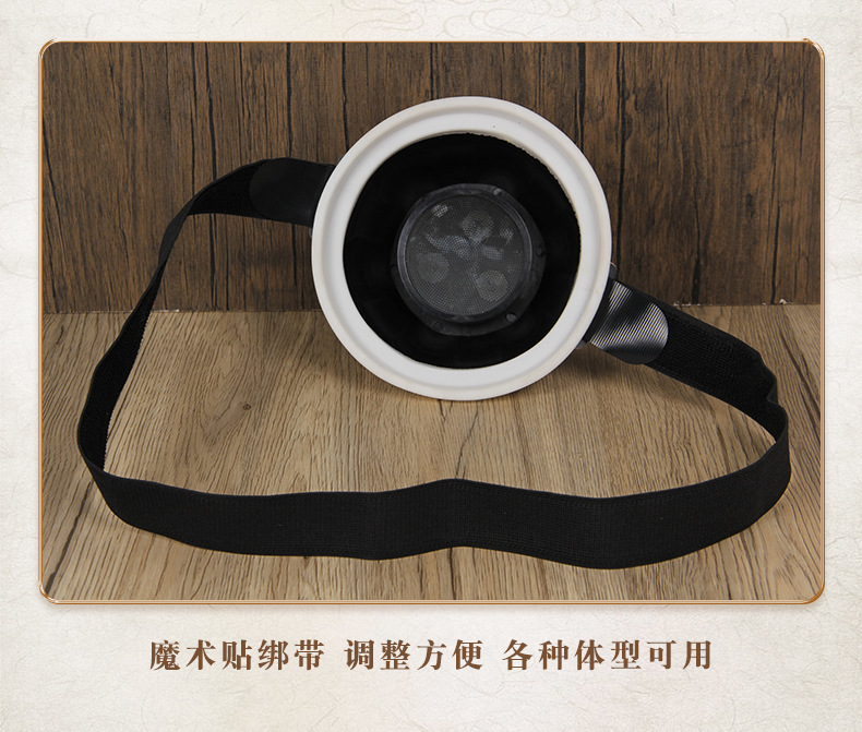 Portable Moxibustion Device with 54 Golden Moxa Sticks for Chest Waist and Abdomen Smokeless Warming preparation