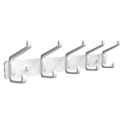 No punching clothes hook bathroom towel wall hanging adhesive hook fixed door bathroom clothes hat row hook rack