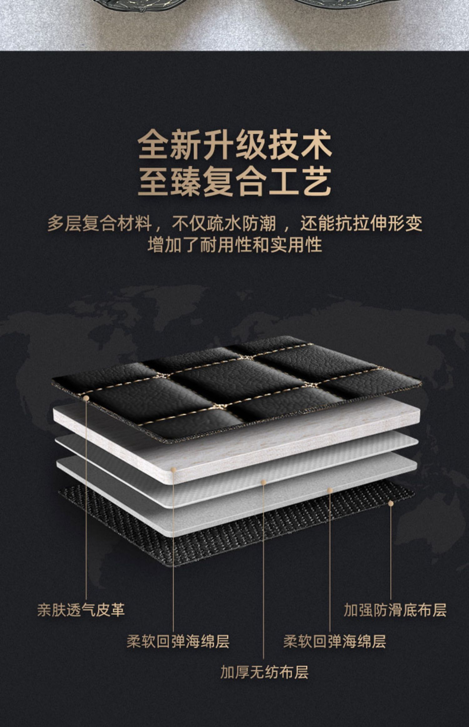 Applicable to Shade tailbox pad SHAD motorcycle trunk pad lining 29/33/34/39/40/45/47/48