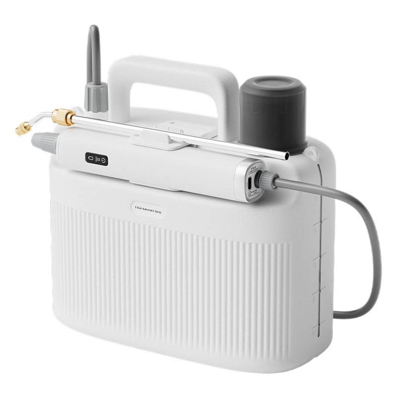 Pulverizador eléctrico jardinería nuevo plaguicida regadera máquina de riego desinfección pulverización pequeña pulverización de agua atomización pistola