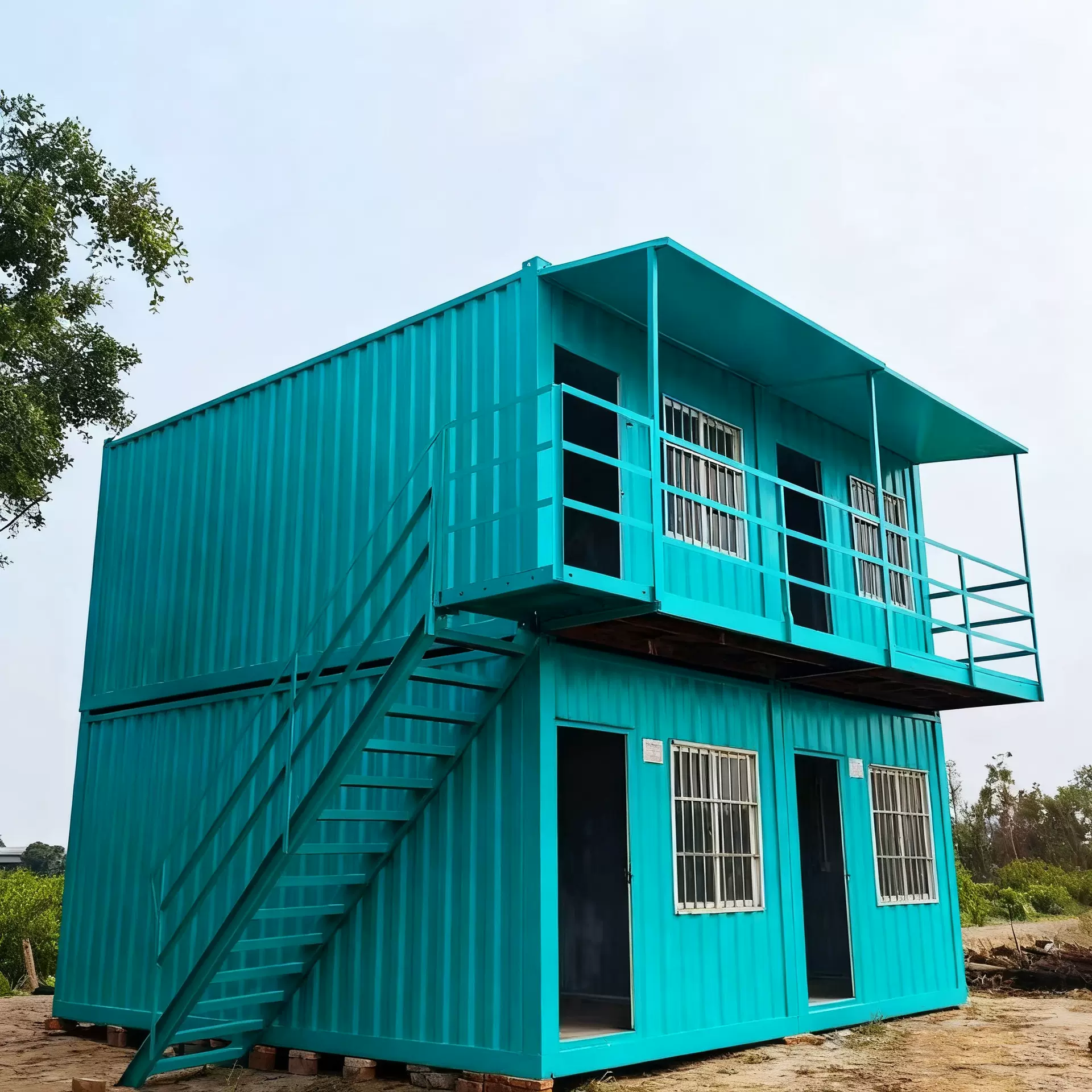 集装箱房办公室活动板房广州厂家 箱式房定制设计生产 工厂办公室