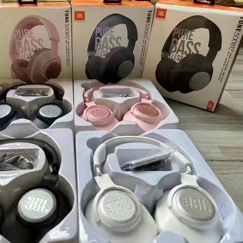Suitable for JBL-500BT Wireless Headset Bluetooth Headset Foldable Stereo Huaqiang North with LOGO Suitable for JBL-500BT Wireless Headset Bluetooth Headset Foldable Stereo Huaqiang North with LOGO