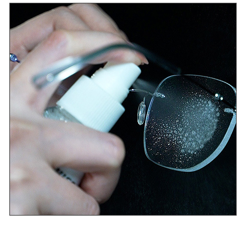 Car helmet anti-fog agent, car windshield interior defogger, rearview mirror and car window long-lasting anti-fog and stain remover