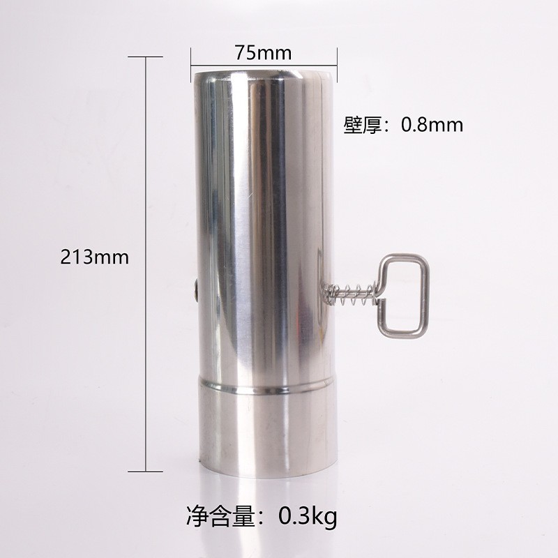 户外旅行炉配件 烟囱烟管柴火炉烟管阻隔管 取暖器烟管便携