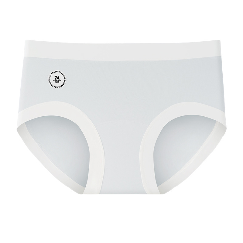 Ropa interior de algodón puro, cintura de mujer, cadera, entrepierna larga, cuidado personal, más cómodo y agradable para la piel, ropa interior antibacteriana de entrepierna 7A para mujer