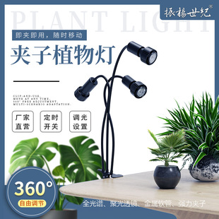 Zhengyang Century Plant Fill Light Sun-Like Full Spectrum Clip Bulb Indoor Potted Succulent Timing Growth Light