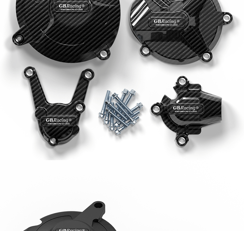 Suitable for 17-18 Bmw S1000Rr/R Modified Engine Protective Cover Gbracing Engine Anti-Fall Side Cover