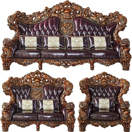 皮艺沙发;布艺沙发;成套餐桌椅