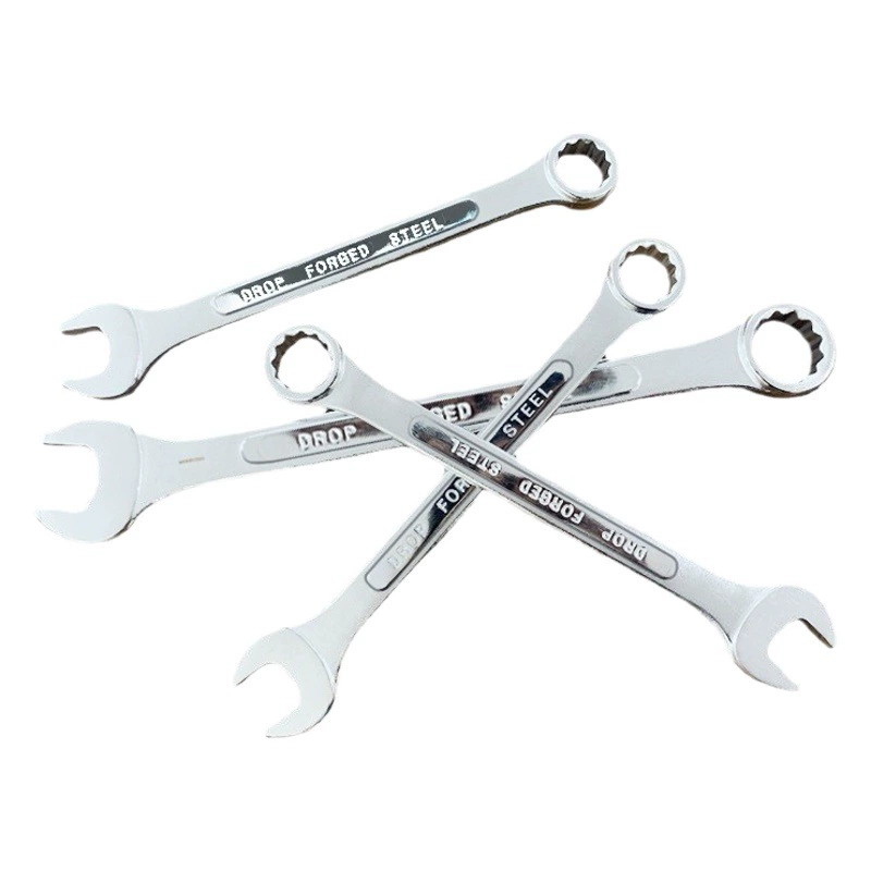 Гаечный ключ оптом с открытым концом, гаечный ключ двойного назначения, выпуклый ребристый ключ, руководство, полный комплект двустороннего кольца костюма, гаечный ключ с открытым концом