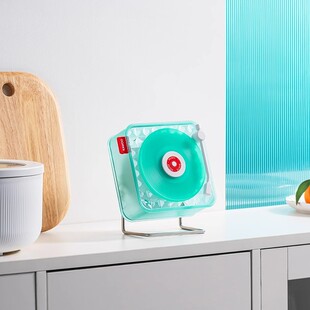 Kawoo Record Player Speaker Transparent Ritual Gift Atmosphere Light Computer Desktop Bluetooth Audio Game E-Sports
