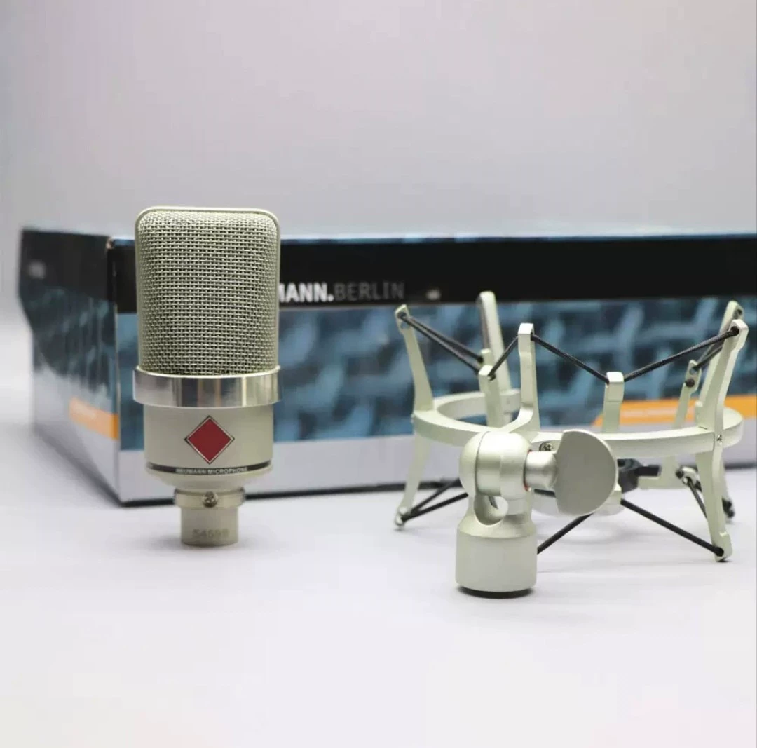 Профессиональный конденсаторный микрофон с большой диафрагмой TLM102 для трансграничной трансляции, с антивибрационным креплением