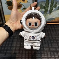 Labubu「宇宙飛行士」Labubu 人形着替え 17cm マカロンペンダント ビニール人形服